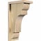 Ekena Millwork New Brighton Rough Sawn Corbel w/Backplate, Douglas Fir, 6"W x 10"D x 18"H COR06X10X18NEB01RDF - alternate 1